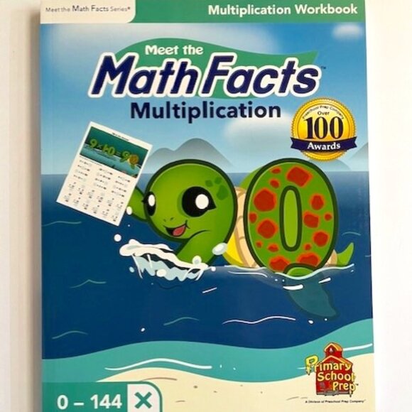 *NEW Meet the Math Facts Multiplication Workbook and Flashcards - Picture 2 of 10
